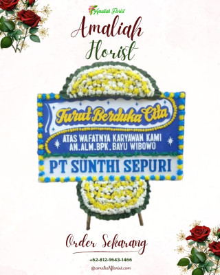 Papan Bunga Duka di Pampang