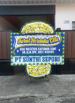 Papan Bunga Duka di Pampang