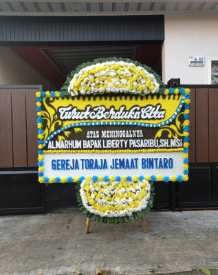 Papan Bunga Duka di Pampang